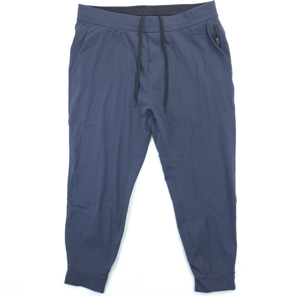 Public Rec Pants Mens 36x28 (34x24)Blue Tapered Leg Jogger All Day Everyday